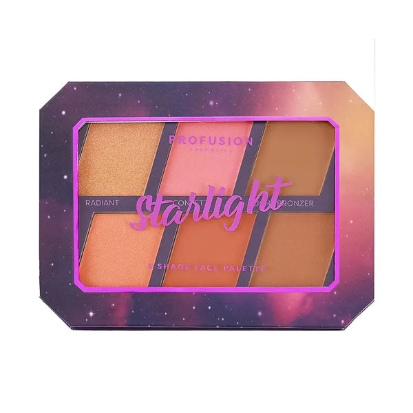 profusion cosmetics Euphoric Glam | Starlight Face Palette