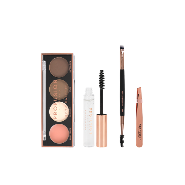 Profusion Cosmetics Frosted Snow Sparkle | Festive Brows Defining Kit