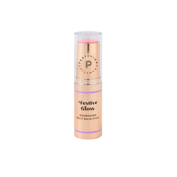 Profusion Cosmetics Frosted Snow Sparkle | Festive Glow Nourishing Multi Balm Stick