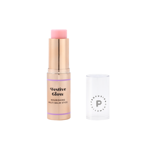profusion cosmetics Frosted Snow Sparkle | Festive Glow Nourishing Multi Balm Stick