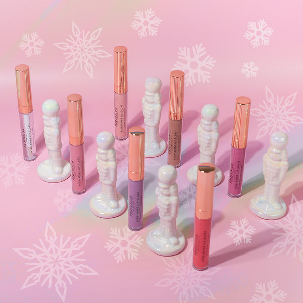 Profusion Cosmetics Frosted Snow Sparkle | Frosted Lip Gloss Set