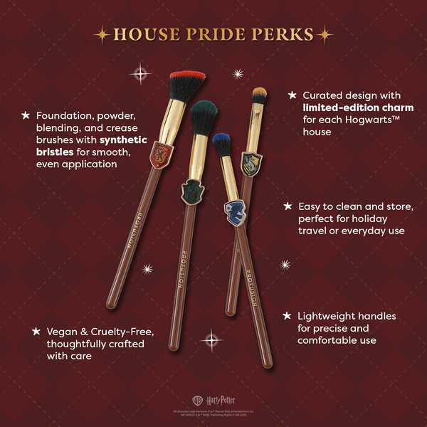 Profusion Cosmetics Harry Potter Holiday | House Champions Face & Brush Set