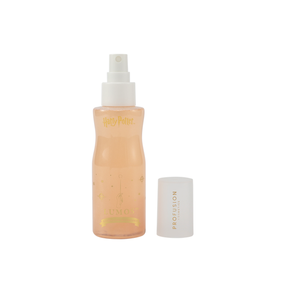 Profusion Cosmetics Harry Potter Holiday | Lumos™ Illuminating Setting Spray