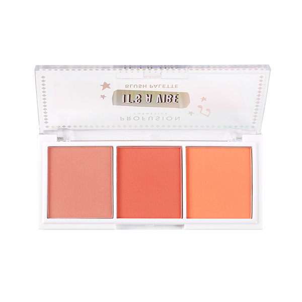 Profusion Cosmetics It's A Vibe | Admit One 3-Shade Blush Palette