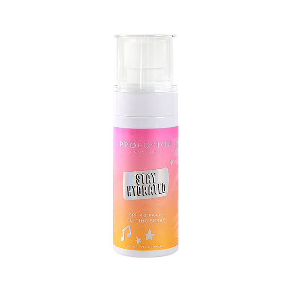 profusion cosmetics It's a Vibe | Stay Hydrated SPF 40 PA+++ Setting Spray