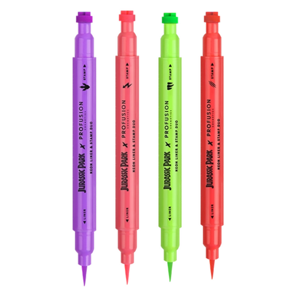 profusion cosmetics Jurassic Park | Neon Liner & Stamp Duo