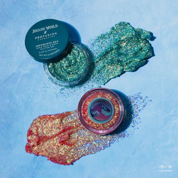 profusion cosmetics Jurassic World | It Can Camouflage Holo Face & Body Glitter Gel