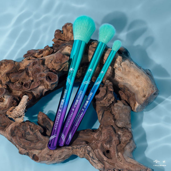 Profusion Cosmetics Jurassic World | Slash. Soar. Roar Face & Eye Brush Set