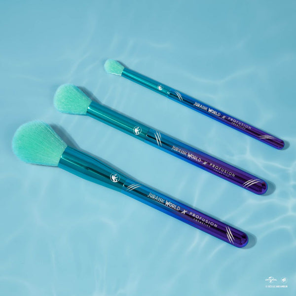 Profusion Cosmetics Jurassic World | Slash. Soar. Roar Face & Eye Brush Set