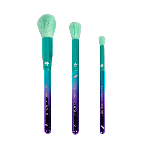 profusion cosmetics Jurassic World | Slash. Soar. Roar Face & Eye Brush Set