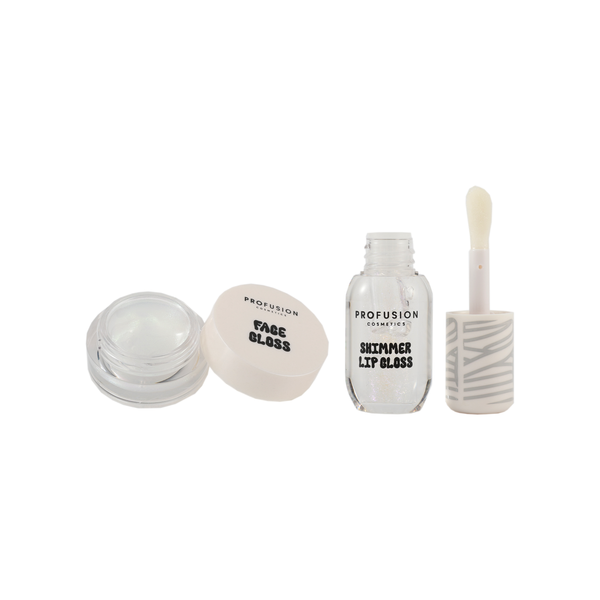 profusion cosmetics Monster Bash | Mummy Glow Luminous Face & Lip Gloss Duo