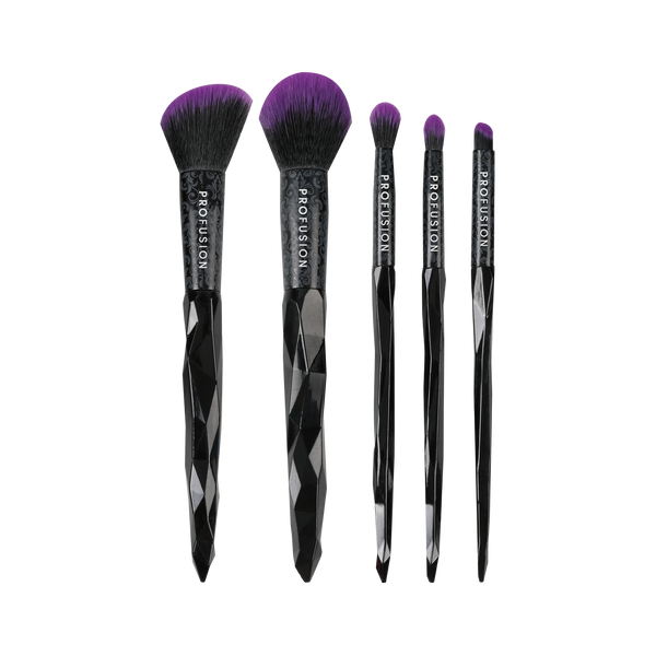 profusion cosmetics Mystic Blend-5 PC Face & Eye Brush Set