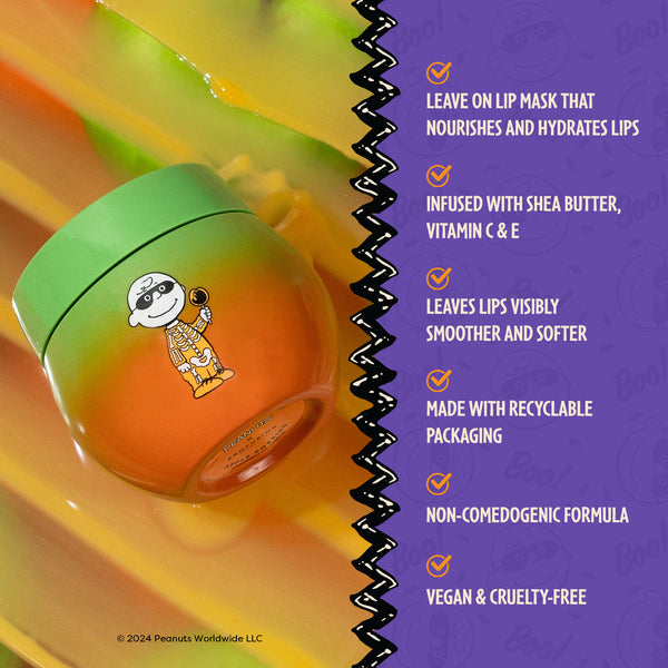 Profusion Cosmetics Peanuts Halloween | Apple Bobbing Overnight Lip Mask