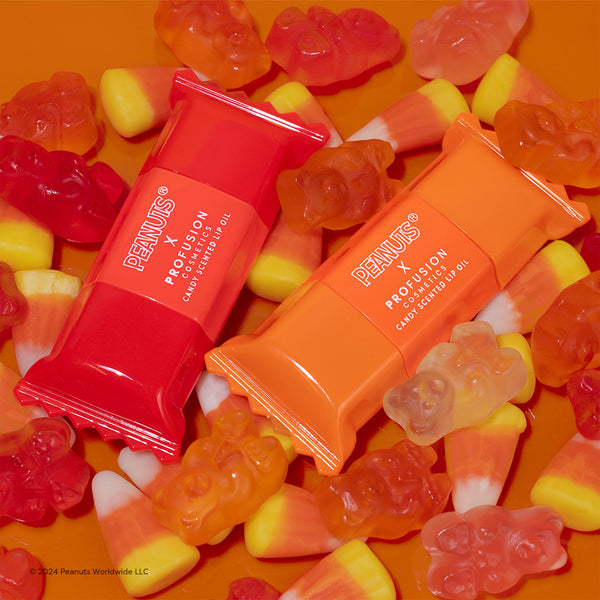 Profusion Cosmetics Peanuts Halloween | Candy Crush Lip Oil Set