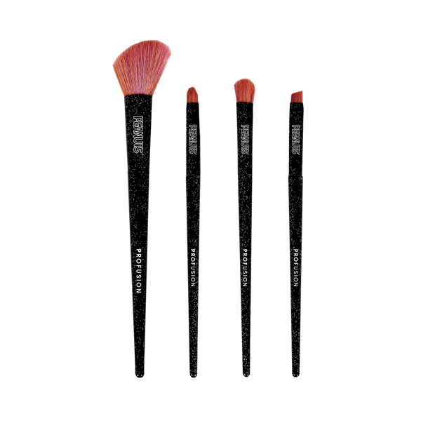 profusion cosmetics Peanuts Halloween | Witchy Blend 4 PC Eye & Face Brush Set