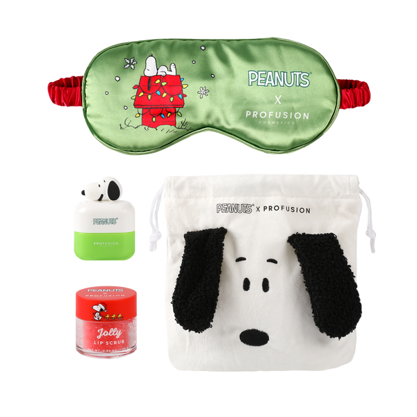 profusion cosmetics Peanuts Holiday | And To All A Goodnight Set