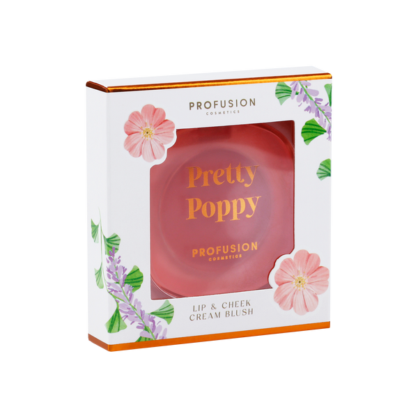 Profusion Cosmetics Petal Perfect | Pretty Poppy Lip & Cheek Cream Blush