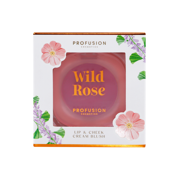 Profusion Cosmetics Petal Perfect | Wild Rose Lip & Cheek Cream Blush