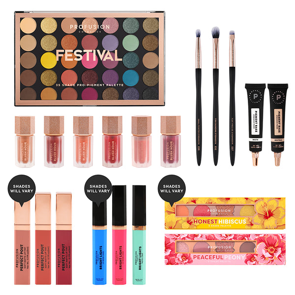 profusion cosmetics 2024 PR Box Bundle Set