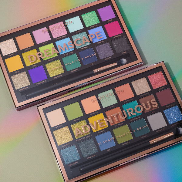 Profusion Cosmetics 21 Shade Palette - Adventurous