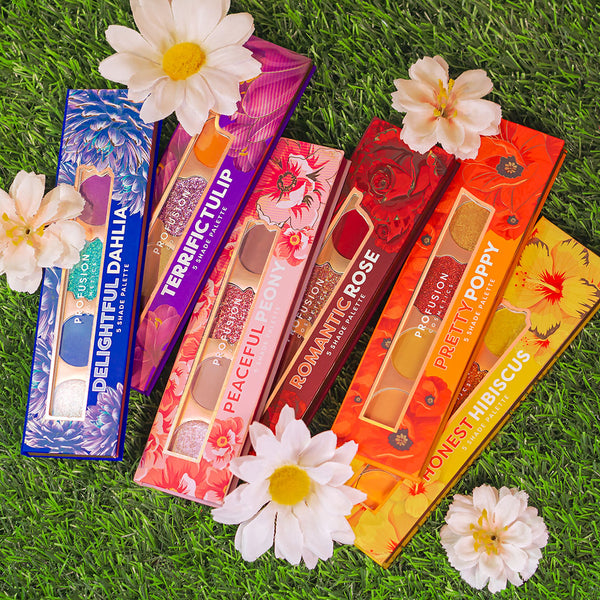 Profusion Cosmetics Blooming Hues 5 Shade Palette