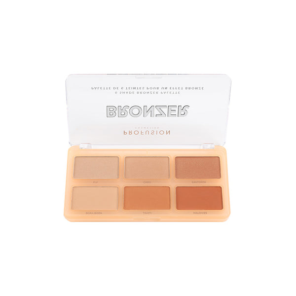 profusion cosmetics Bronzer 6 Shade Face Palette