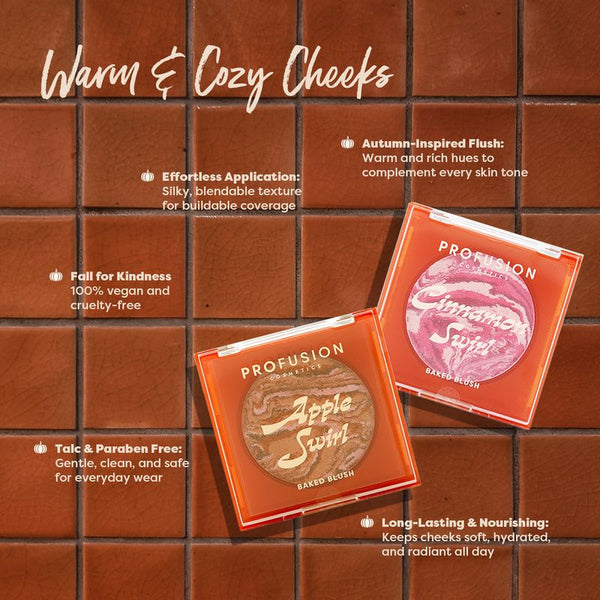 Profusion Cosmetics Cinnamon Swirl Baked Blush