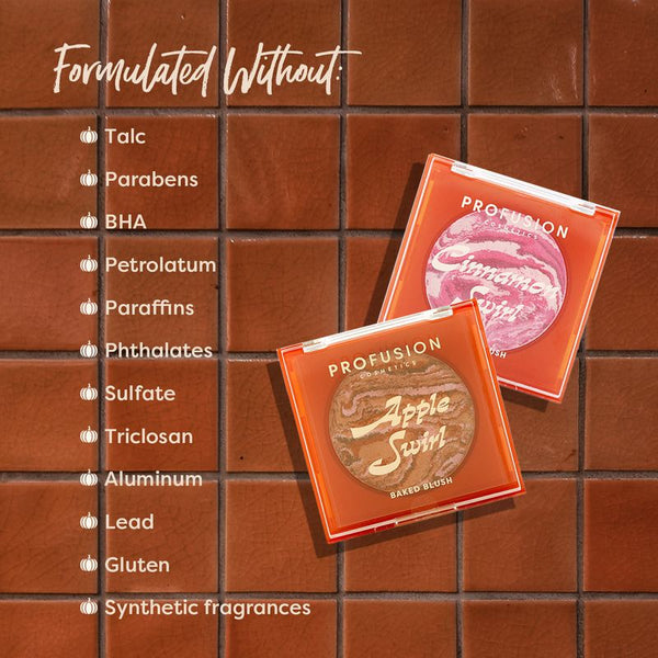 Profusion Cosmetics Cinnamon Swirl Baked Blush