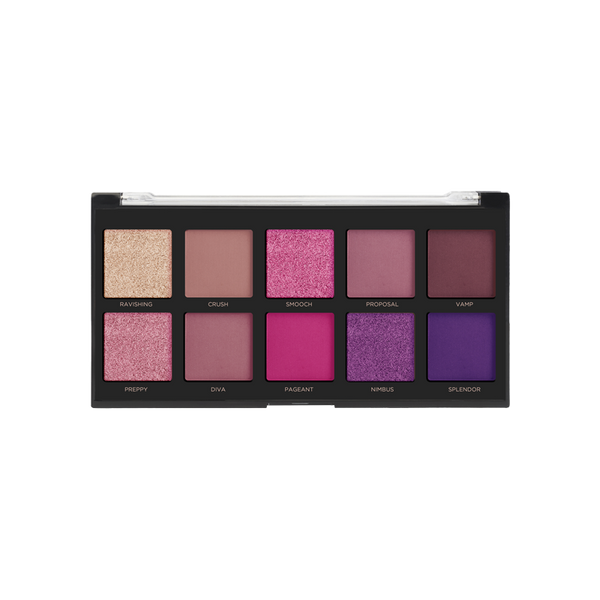 Profusion Cosmetics Fuchsia 10 Shade Palette
