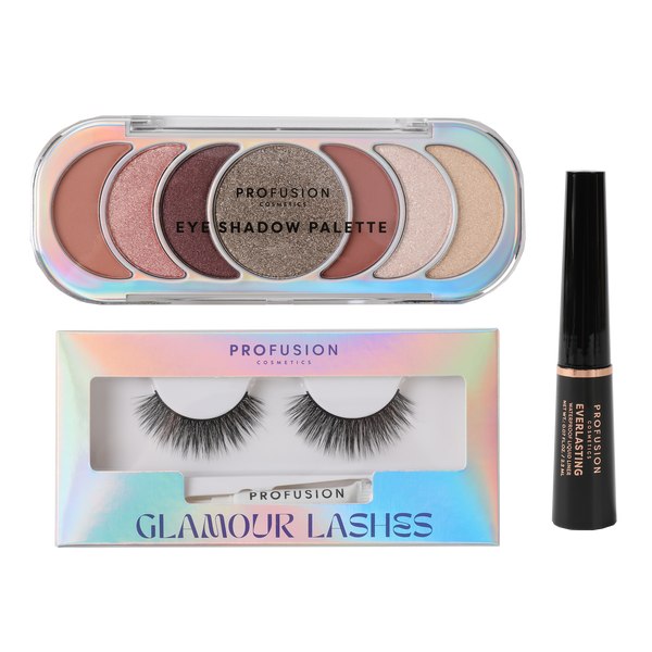 profusion cosmetics GLAMOUR EYES - 3 PC EYE SET