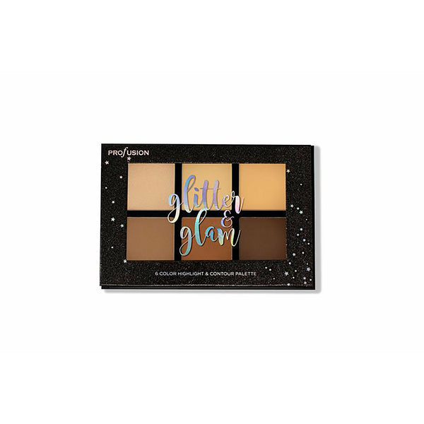 profusion cosmetics Glitter & Glam Contour Palette