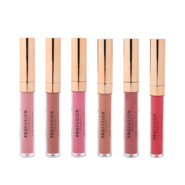 profusion cosmetics Glossy Pout 6 PC Lip Gloss Set