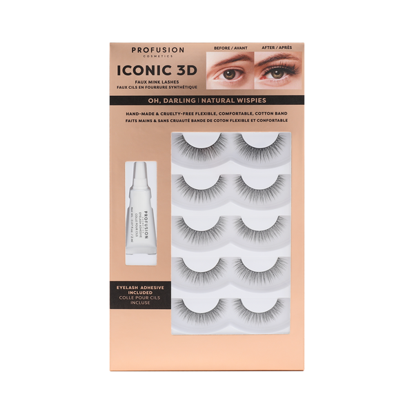 profusion cosmetics Iconic 3D Faux Mink Lashes