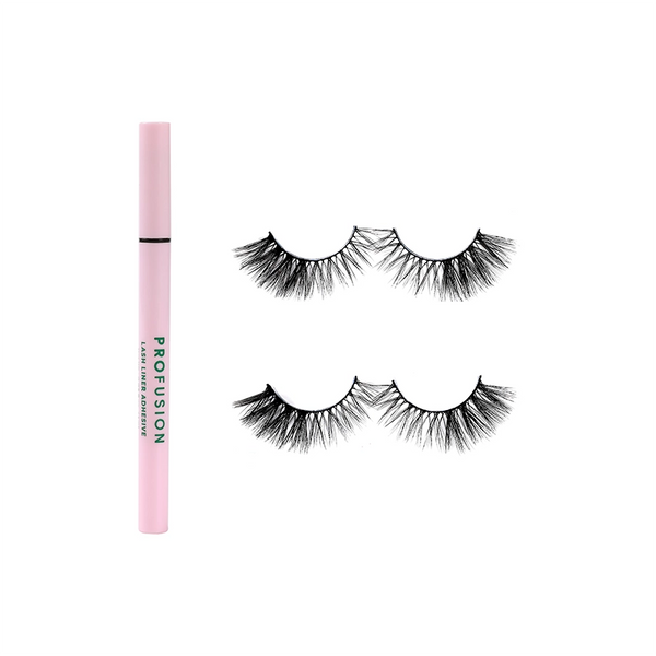 Profusion Cosmetics Matcha Love 2 Pair Lashes & Glue