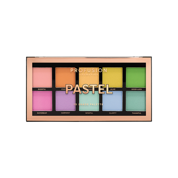 profusion cosmetics Pastel 10 shade palette