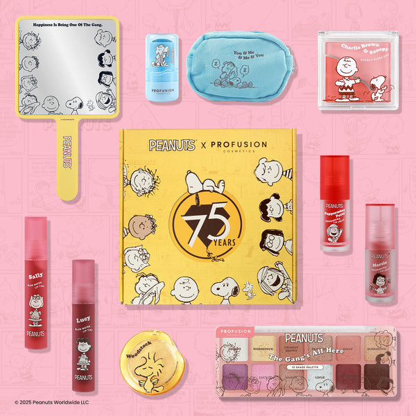 profusion cosmetics Peanuts 75th Bundle