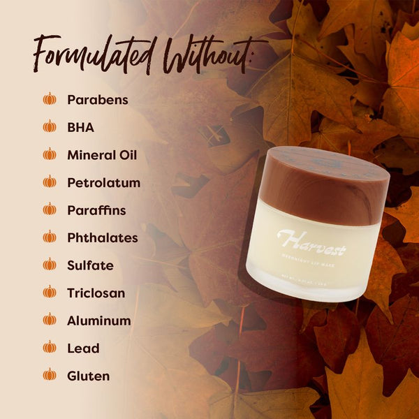 Profusion Cosmetics Pumpkin Spice | Harvest Overnight Lip Mask