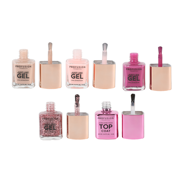 profusion cosmetics Shining Star Gel Effect Nail Polish Set