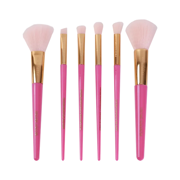 profusion cosmetics Sweet Holiday | 6-pc Face & Eye Brush Vault