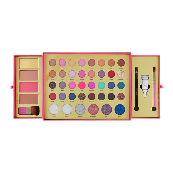 Profusion Cosmetics Sweet Holiday | Festive Glam 46-pc Kit