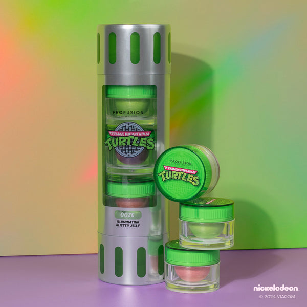 profusion cosmetics TMNT | Ooze Illuminating Glitter Jelly