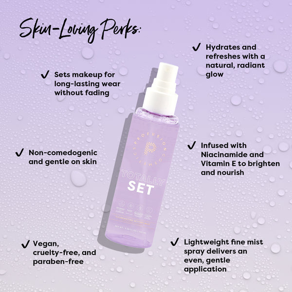 Profusion Cosmetics Totally Set Illuminating Setting Mist