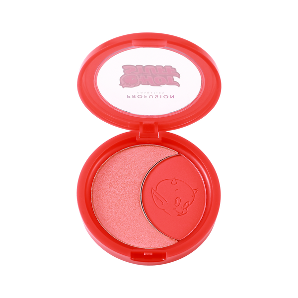 profusion cosmetics Turn Up The Heat Soft Matte & Shimmer Blush Duo