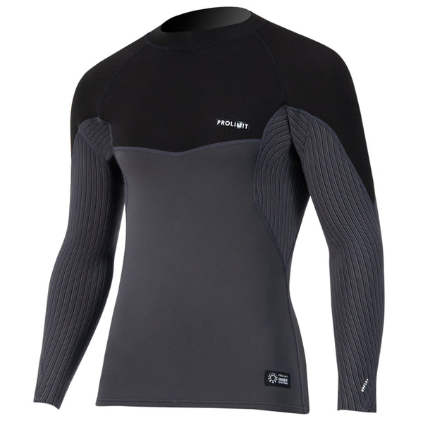 prolimit Predator Neoprene Top Longarm 2mm Black/Grey