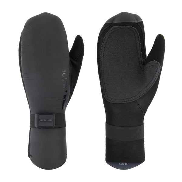 prolimit Mittens Closed Palm/Direct Grip Black