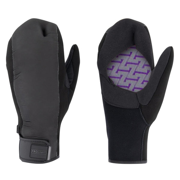 prolimit Mittens Open palm Xtreme Black