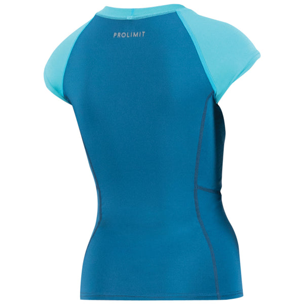 Prolimit PureGirl Rashguard Shortarm Blue/Turqoise