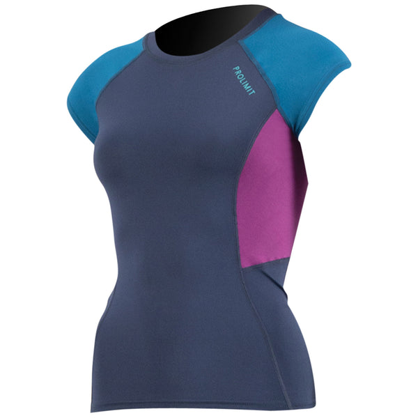 Prolimit PureGirl Rashguard Shortarm Blue/Turqoise