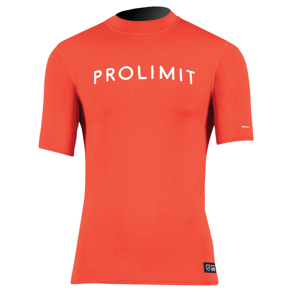 Prolimit Rashguard Logo Shortarm Red