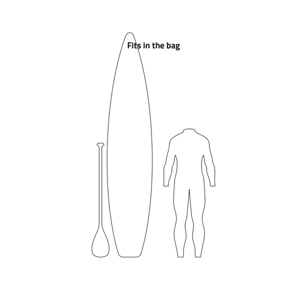 Prolimit SUP Boardbag Evo Race Multicolor